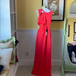 BCBG Kimora poppy red gown